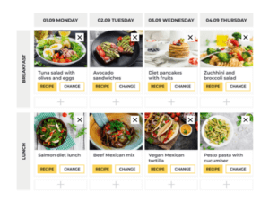 planner mymenu